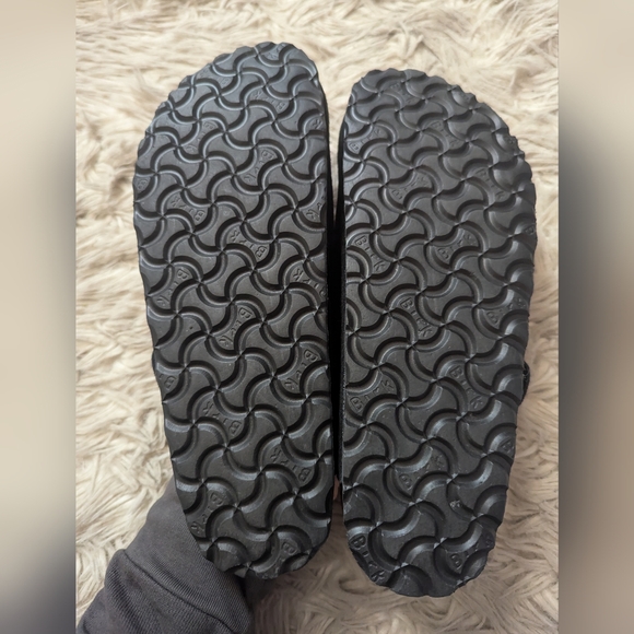 NWOT Birkenstock Boston Soft Footbed Suede Leather in Black - Picture 10 of 12